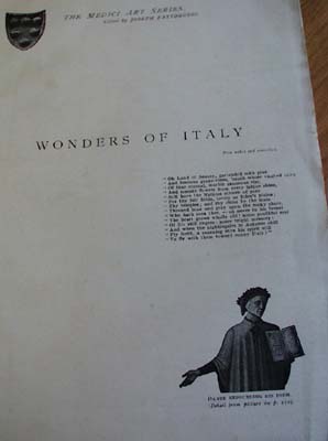 Wonders of Italy The Medici Art Series Florence