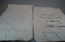 Pair of Cloth Seed Bags