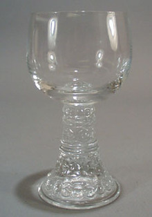 German Stem Wine Glass.