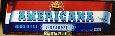 American Brand Crate Label