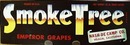 Smoke Tree Emperor Grapes Crate Label