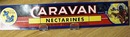 Caravan Nectarines Crate Label.