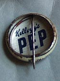 Pep Pinback button 1946 Pat Patten,