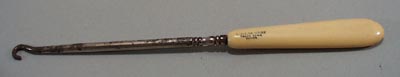 Parisian Ivory, France button Hook