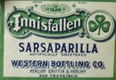 Innisfallen Sarsaparilla Bottle Label
