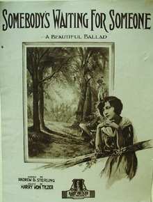 Somebody's Waiting for Someone Sheet Music