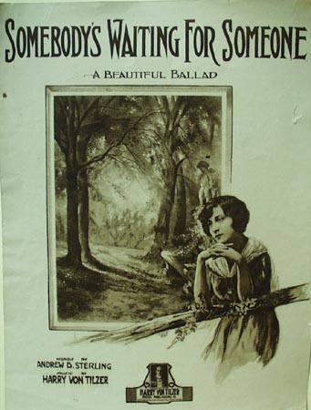 Somebody's Waiting for Someone Sheet Music