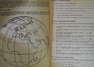 4th Grade Geography Workbook 1951