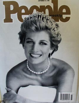 Princess Di on cover People Magazine 1997