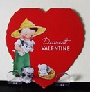 Boy With Puppies Valentine