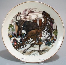 Chicago Field Museum Ltd Ed. 1980 collector plate.