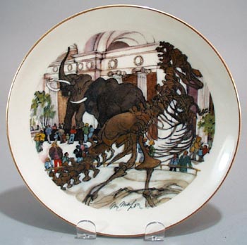 Chicago Field Museum Ltd Ed. 1980 collector plate.