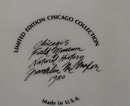 Chicago Field Museum Ltd Ed. 1980 collector plate.