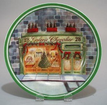 American Atelier Christmas Bistro Salad Plate.