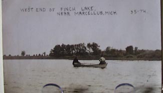 West end of Finch Lake Post Card