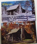 Old Matts Cabin Fall & Winter Branson MO Postcard