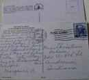 Old Matts Cabin Fall & Winter Branson MO Postcard