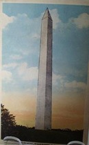 Washington Monument Postcard