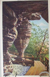 Hornets Nest Wisc Dells Wisc Postcard