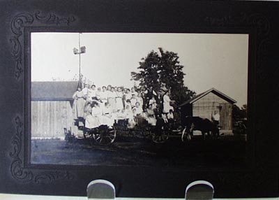 Wagon Load of People Photograph
