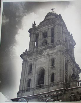 Church Steeple in Chicago Photograph