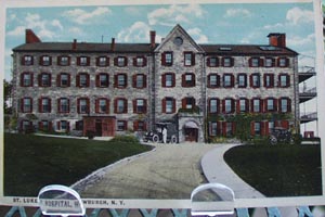 St Lukes Hospital Newburgh, NY Postcard