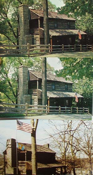 Oldest House in Cincinnati Postcards