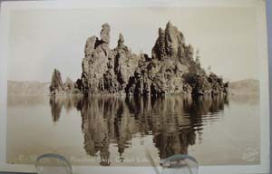 Phantom Ship Crater Lake Ore Postcard