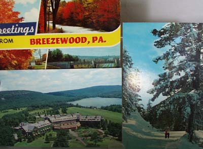 Three Sites in Penna Postcards
