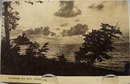 Sunrise on Bay, Erie Pa. postcard