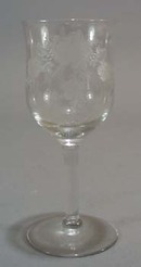 Wine / Claret glass. Just a tiny bit bigger than a cordial
