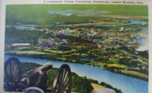 Confederate Cannon Lookout Mtn Tenn PC