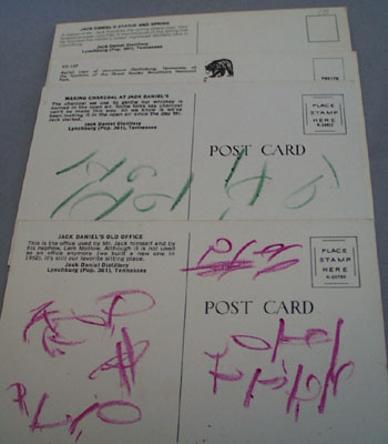 Three Jack Daniels Cards One Gatlinburg PC