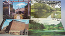 Turtle Creek Dallas & 3 Other Postcards