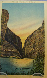 Grand Canyon of Texas Post Card