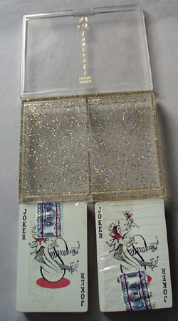 Unopened oriental decks of cards