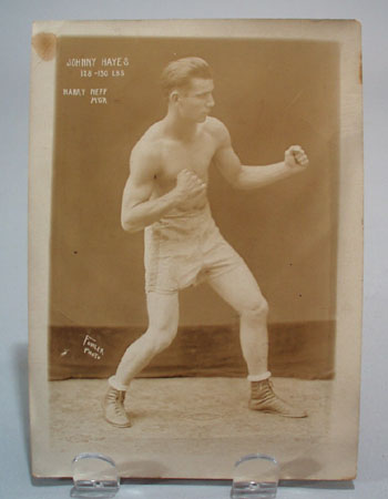 Johnny Hayes Boxer photo, Fowler Photo