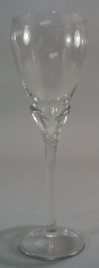 Cala Lily stemware wine glass.