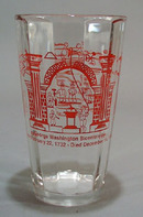 John Dove Chapter, George Washington Bicentennial glass.