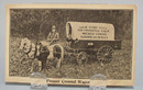 Pioneer Covered Wagon goes around the world with pony