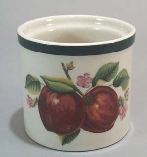 China Pearl Apple Votive Candle.