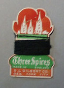 Three Spires Thread mad in England S.L. Gilbert New York City.
