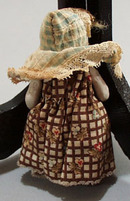 Cival War Era porcelain Doll.