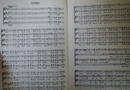 Univ. Michigan Program & Sheet Music Messiah.