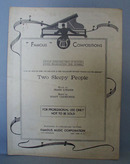 Two Sleepy People Sheet Music