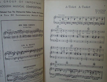 A-Tiskit A-Tasket Sheet Music
