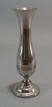Steiff Pewter Vase. Wonderful quality on this pewter vase