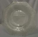 L.E. Smith Crackle Salad Plate in Green