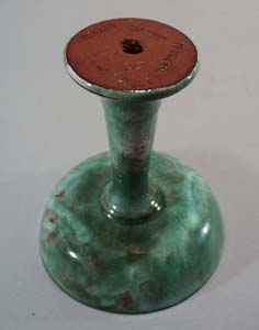 Bermuda Pottery hand thrown compote.