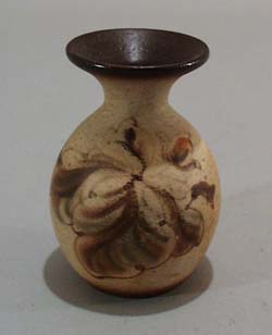 Mini Vase with magnolia. Very artistic little mini vase